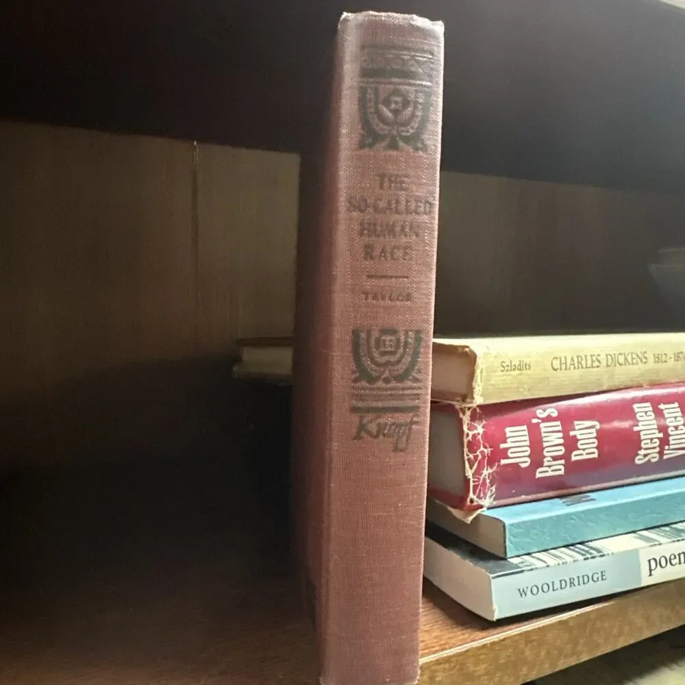 The So Called Human‎ Race by Bert Leston Taylor, 1924 Hardcover